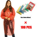 China Manufacturer OEM Disposable Rain Coat Waterproof  For Men And Women